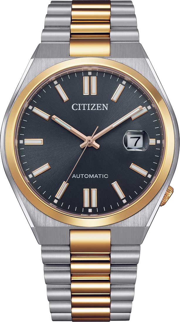 Reloj de pulsera mecánico japonés Citizen Tsuyosa NJ0154-80H